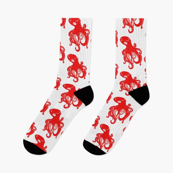 Item preview, Red octopus designed and sold by Giulia  Palazzo.