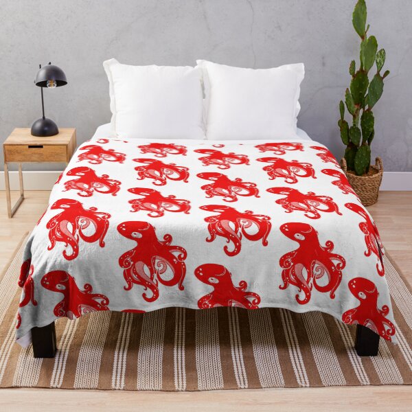 Item preview, Red octopus designed and sold by Giulia  Palazzo.