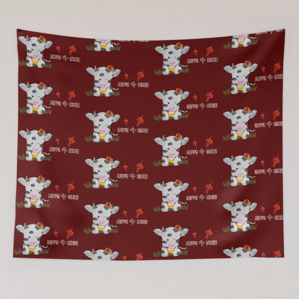 Item preview, Lunar New Year 2021 Year of the Ox designed and sold by distancingqueen.