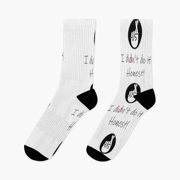 Item preview, I didn't do it! Honest! designed and sold by Vicky Rodden.