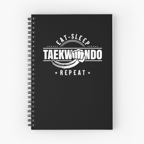 Item preview, Eat Sleep Taekwondo Repeat Tae Kwon Do Fighter Martial Arts designed and sold by ninapfvu.