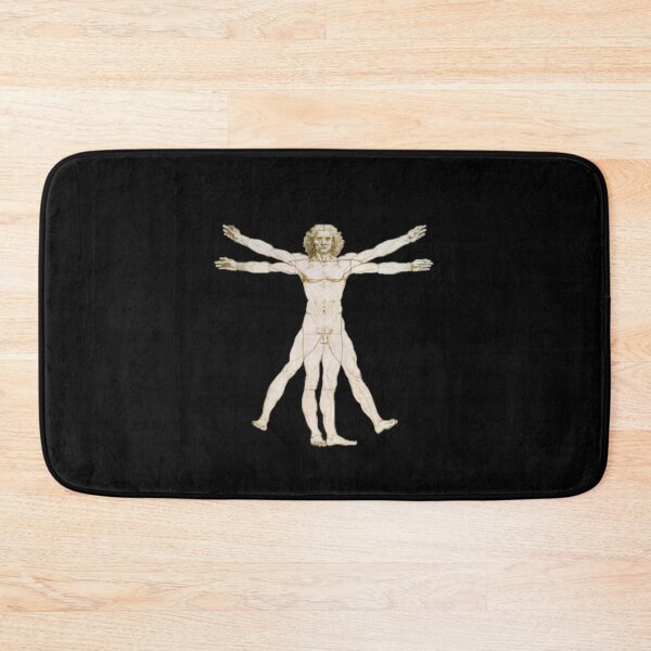 Item preview, Vitruvian Man (2) (on black) designed and sold by DotorEaon.
