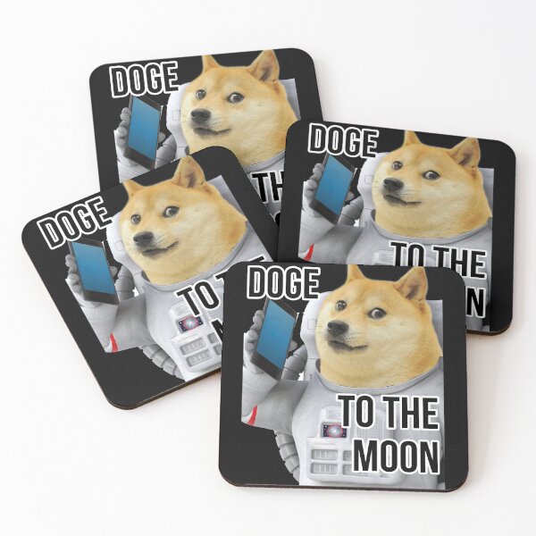 Item preview, DOGE to the Moon Dogecoin Crypto Alt Coin designed and sold by bitstudio.