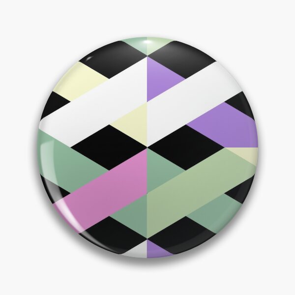 Item preview, Stealth Genderfae Pride Art Lattice Print designed and sold by Rain Gardens.