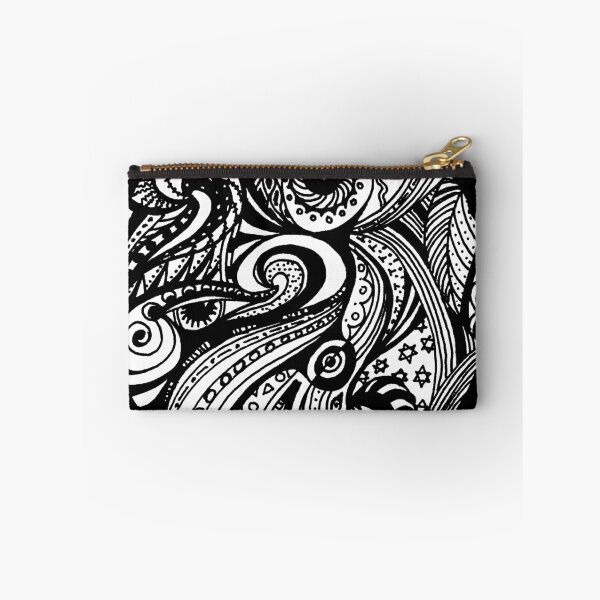 Item preview, Circle 1 - Aussie Tangle Transparent with Black Background designed and sold by Heatherian.