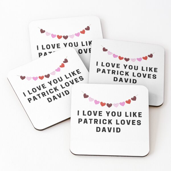 Item preview, Copy of I Love You Like Patrick Loves David designed and sold by WillowTee.