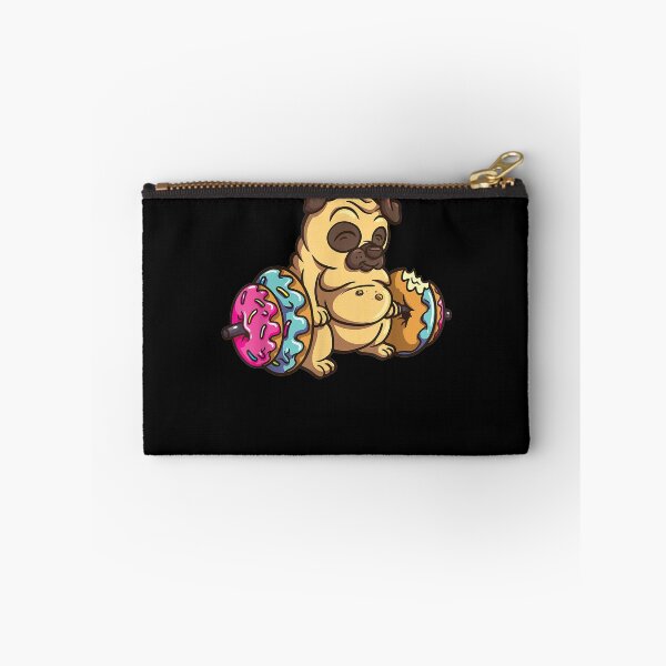 Item preview, Pug Donut Deadlift Fitness Bodybuilder Dog Foodie designed and sold by ninapfvu.