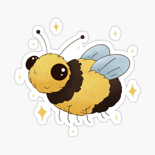 Cute Lil’ Bee Sticker