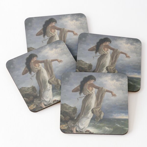 Item preview, Death of Sappho by Miguel Carbonell Selva designed and sold by Ethereal Amour.