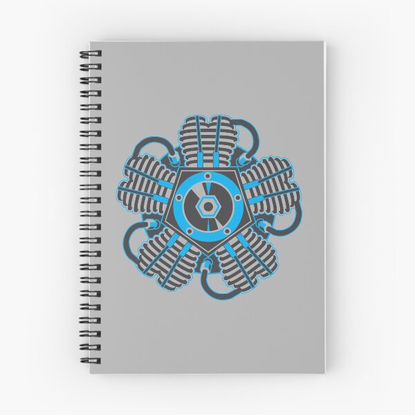 Item preview, Radial Engine Two-tone Aqua designed and sold by Radial Designs.