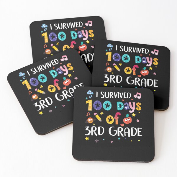 Artikelvorschau, Ich überlebte den 100. Tag der 3. Klasse Lustiges 100-Tage-Schulgeschenk entworfen und verkauft von ninapfvu.