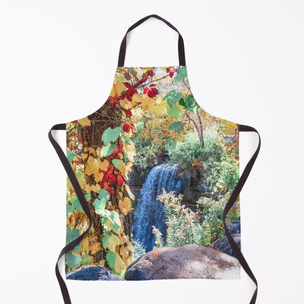 Item preview, Minnehaha Falls-Minneapolis Waterfall in Autumn-Landscape Photography designed and sold by anthonylonder.