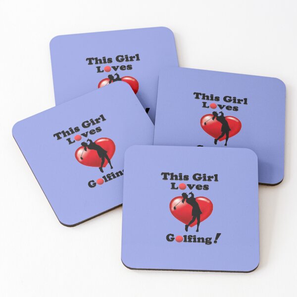 Item preview, This Girl Loves Golfing designed and sold by KJKlassiks.