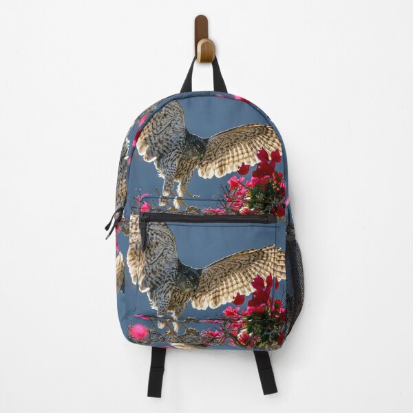 Item preview, Cooper's Hawk Hunting In Bougainvillea designed and sold by PsychoAlien.com.