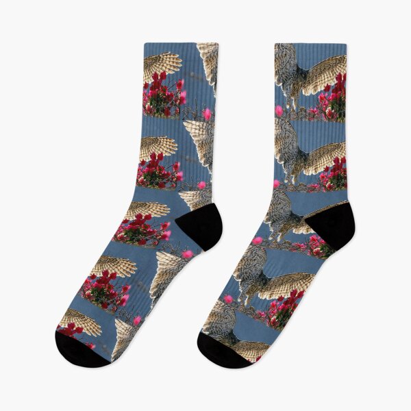 Item preview, Cooper's Hawk Hunting In Bougainvillea designed and sold by PsychoAlien.com.