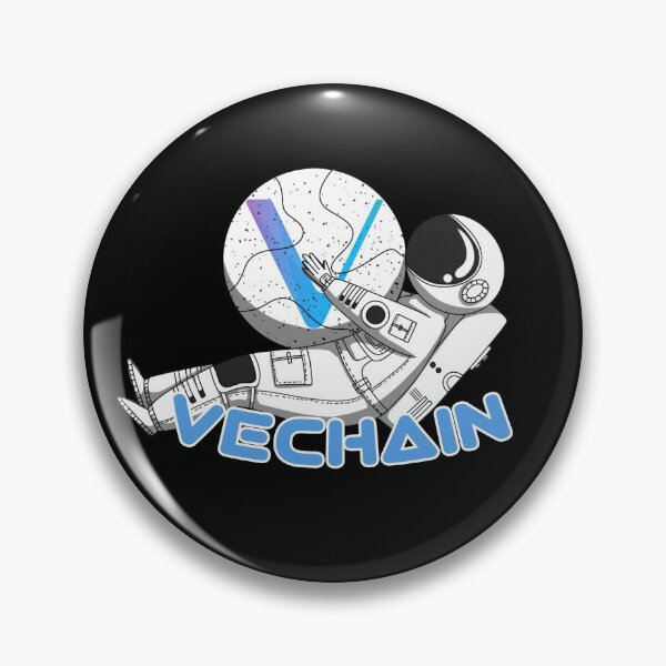 Item preview, VeChain VET Crypto Relaxed Moon Man designed and sold by Bitcoin-Fashion.