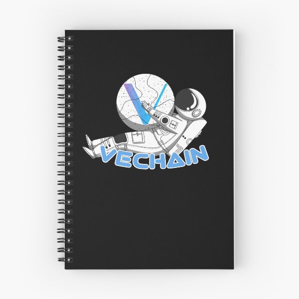 Item preview, VeChain VET Crypto Relaxed Moon Man designed and sold by Bitcoin-Fashion.