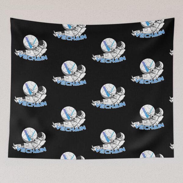 Item preview, VeChain VET Crypto Relaxed Moon Man designed and sold by Bitcoin-Fashion.