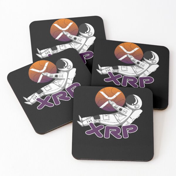 Item preview, Ripple XRP Crypto Relaxed Moon Man designed and sold by Bitcoin-Fashion.