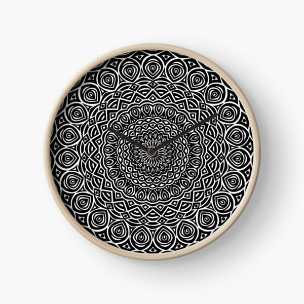 Item preview, Black Mandala Design // Extra Detailed Geometric Ethnic Tribal Pattern designed and sold by AEJdesign.