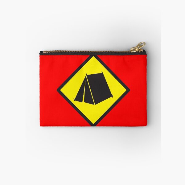 Item preview, BEWARE tent camping sign designed and sold by jazzydevil.
