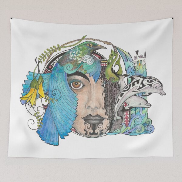 Item preview, Tattooed maiden 2 designed and sold by Linda Bassett.