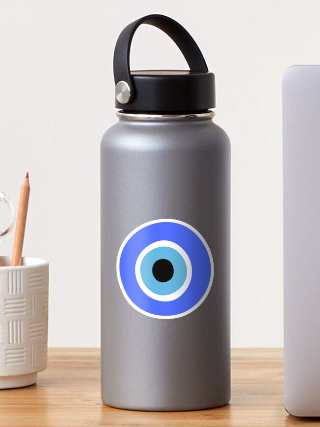 Thumbnail 1 of 3, Sticker, evil eye | ayin hara designed and sold by kitttenqueen.