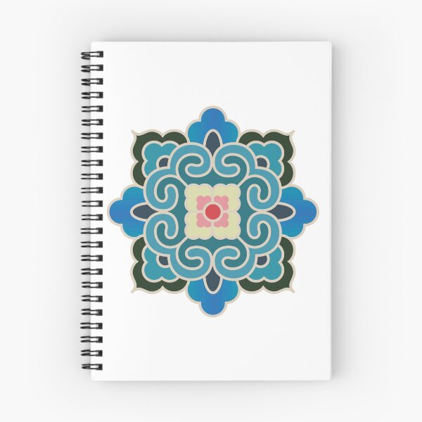 Item preview, Korean Traditional Beige Pattern Style 1 on White BG designed and sold by FollowtheOrigin.