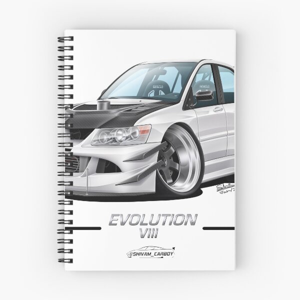 Item preview, evo 8 caricature artwork! designed and sold by ShivamSharma.