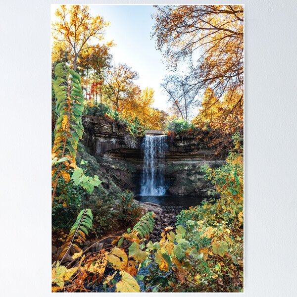 Artikel-Vorschau von Minnehaha Falls-Herbst in Minneapolis, designt und verkauft von anthonylonder.