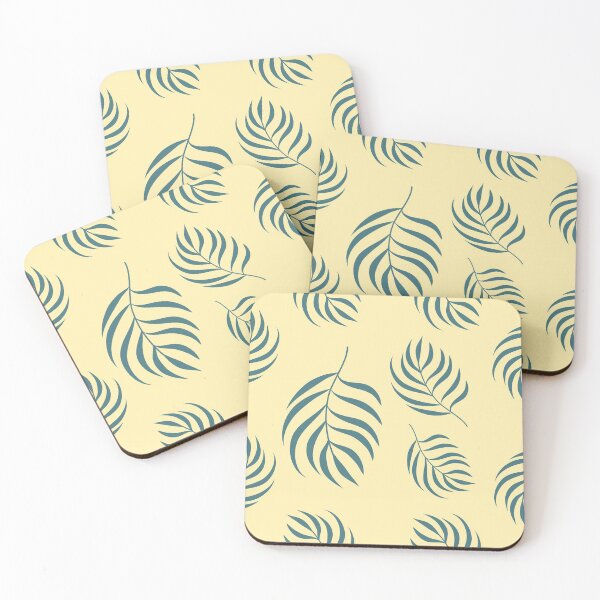 Item preview, Green and Yellow Acera Palm Leaves Pattern designed and sold by zenygirl.