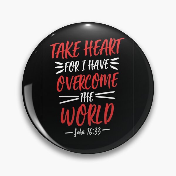 Item preview, John 16:33 designed and sold by JAHV GFX.