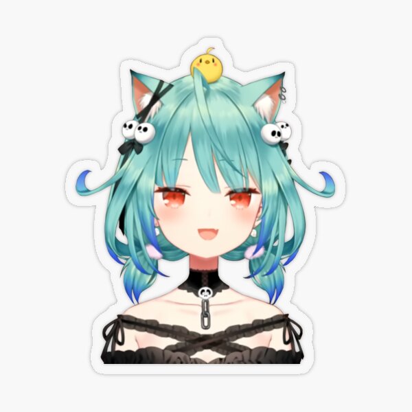 Item preview, Uruha Rushia Nekomancer - Hololive designed and sold by OshiOki.