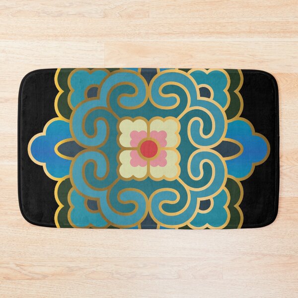 Item preview, Korean Traditional Gold Pattern Style 3 on Black BG designed and sold by FollowtheOrigin.
