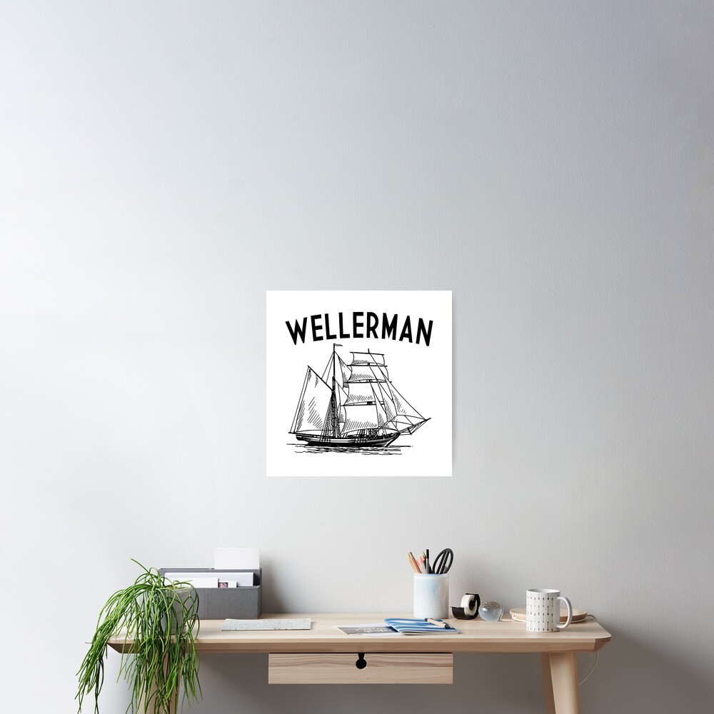 "wellerman ship" Poster by minitallers | Redbubble