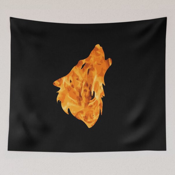 Item preview, The Burning Wolf designed and sold by heartfeltarts93.
