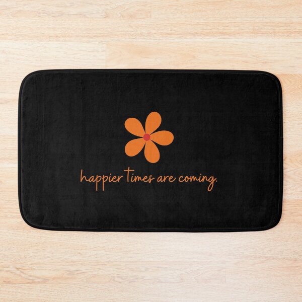 Item preview, Happier Times Are Coming | Orange Handwritten designed and sold by casualism.