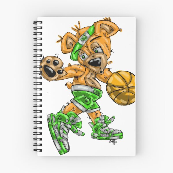 Aperçu de l'œuvre Ours en peluche Boston BasketBall créée et vendue par Bread.
