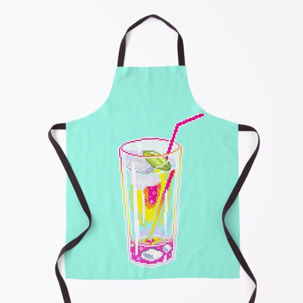 Item preview, Beautiful Kawaii Pixel Art Rainbow Drink designed and sold by JKawaiiCo.