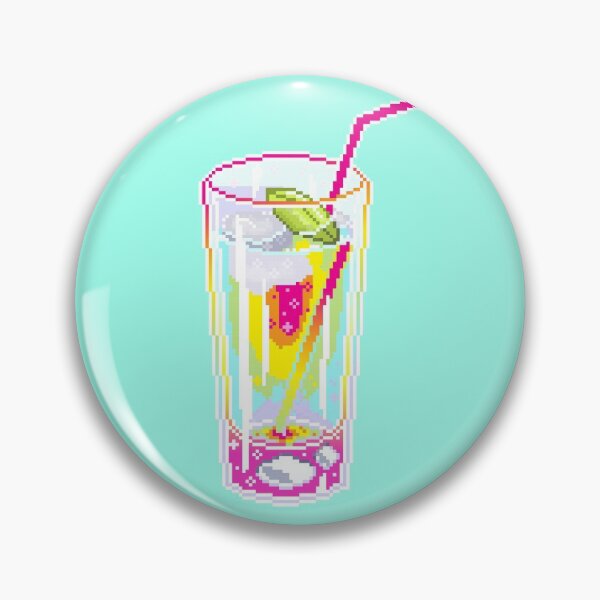 Item preview, Beautiful Kawaii Pixel Art Rainbow Drink designed and sold by JKawaiiCo.