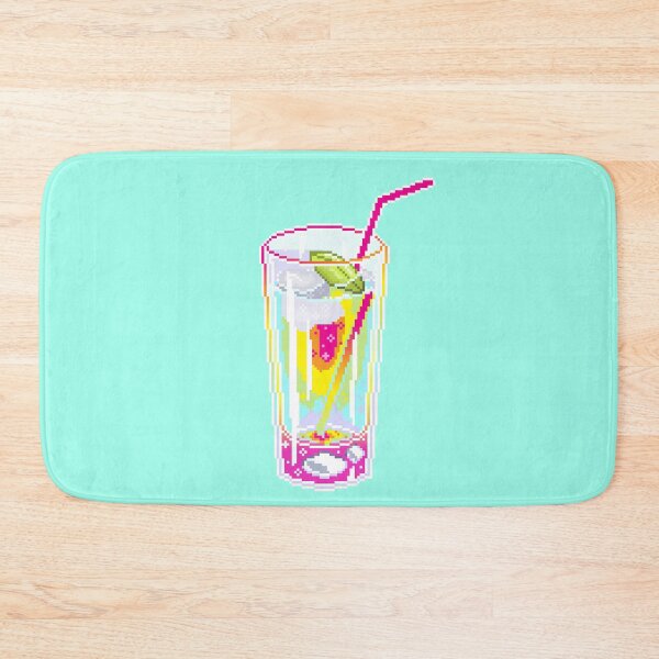 Item preview, Beautiful Kawaii Pixel Art Rainbow Drink designed and sold by JKawaiiCo.