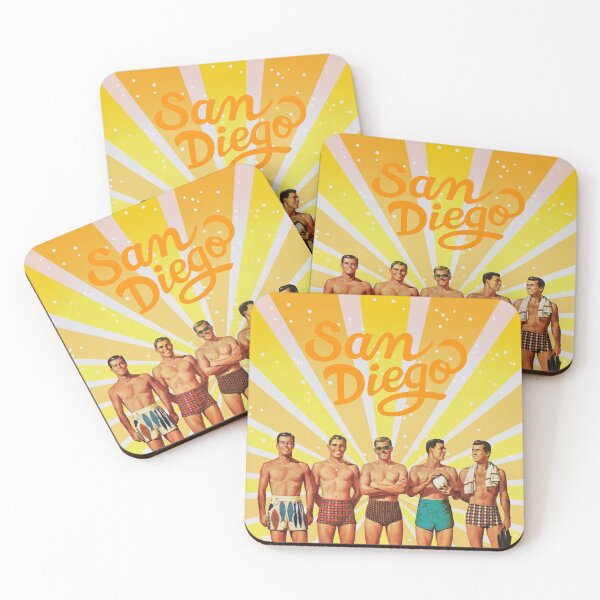 Item preview, Five Guys in San Diego - Vintage Style designed and sold by IntersectPhoto.