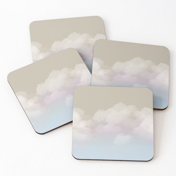 Item preview, Pastel Yellow Dreamy Clouds designed and sold by scorpiolane.
