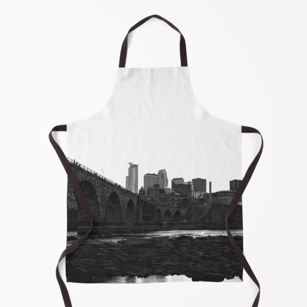 Item preview, Minneapolis Minnesota Skyline Black and White designed and sold by anthonylonder.