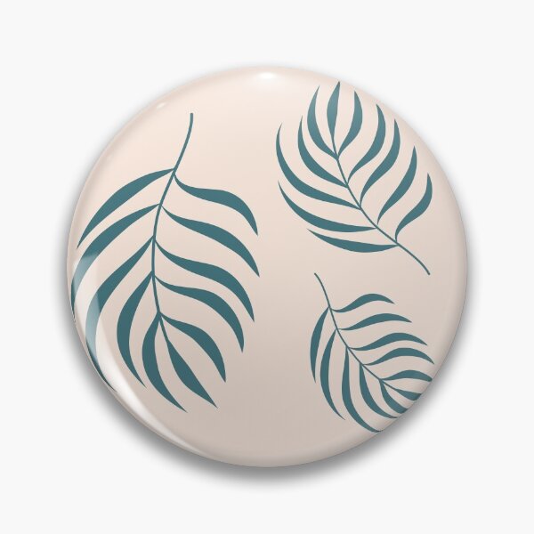 Item preview, Patrón de hojas de palmera Acera verde y rosa claro designed and sold by zenygirl.