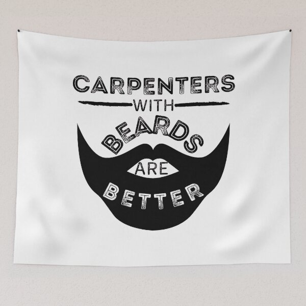 Item preview, Bearded Carpenter designed and sold by Vibing-Right.