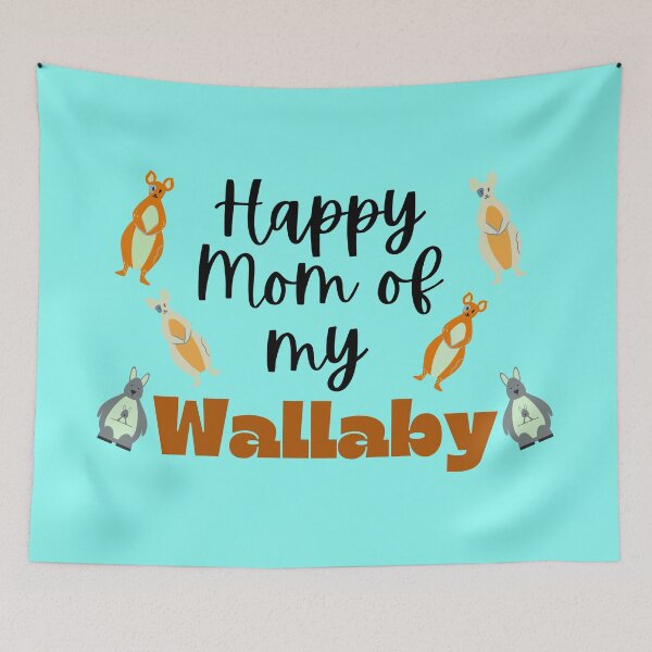 Item preview, Cute Adorable Wallaby owners design. Wallaby forever designed and sold by WarloftersS.