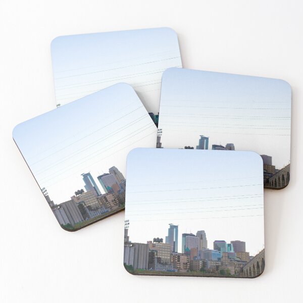 Artikelvorschau, Minneapolis Minnesota Skyline Golden Hour Sonnenuntergang entworfen und verkauft von anthonylonder.