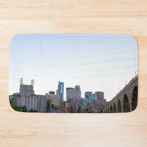 Item preview, Minneapolis Minnesota Skyline Golden Hour Sunset designed and sold by anthonylonder.