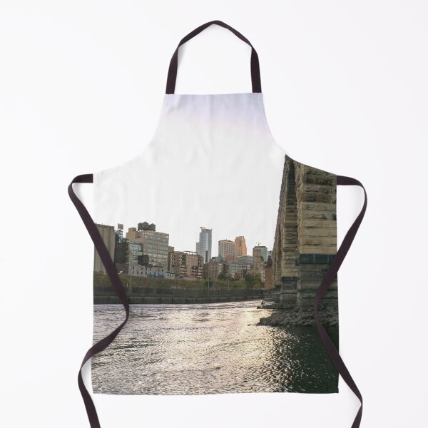 Item preview, Minneapolis Minnesota Skyline at the Stone Arch Bridge designed and sold by anthonylonder.